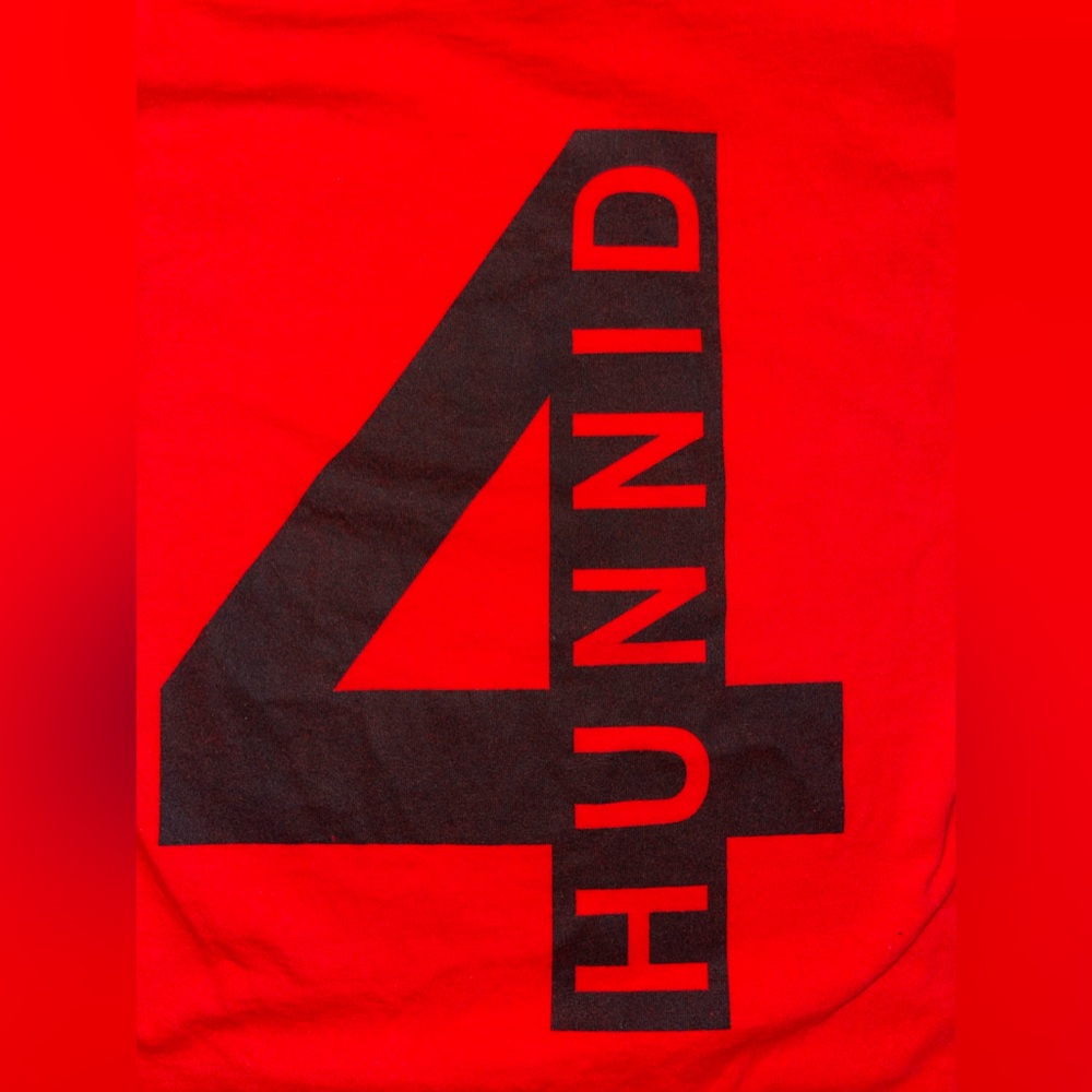 4 Hunnid Men’s Size Small Shirt - Picture 5 of 5